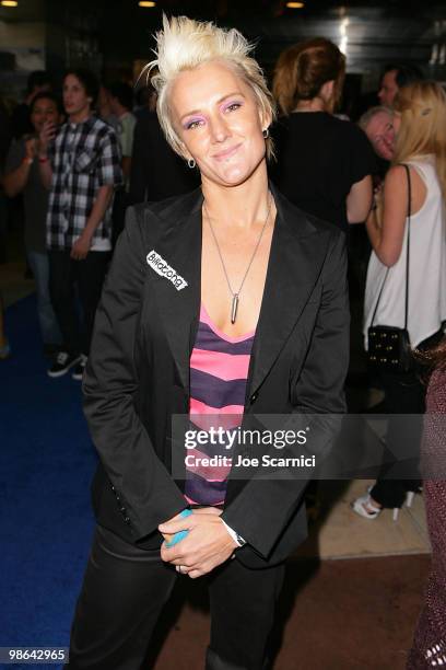 Surfer Keala Kennelly attends the 10th Annual XXL Billabong Big Wave Awards at Grove Theater on April 23, 2010 in Anaheim, California.