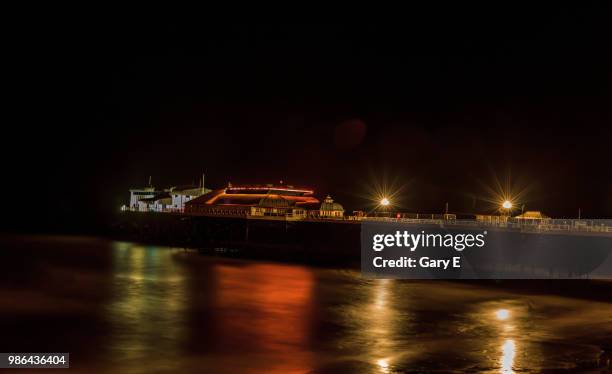 cromer pier - cromer pier stock pictures, royalty-free photos & images