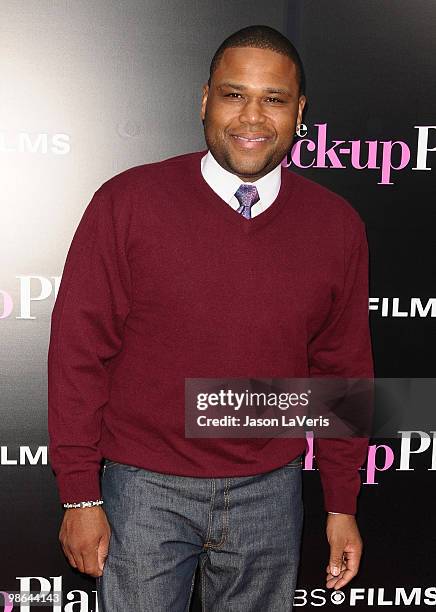Actor Anthony Anderson attends the premiere of "The Back-Up Plan" at Regency Village Theatre on April 21, 2010 in Westwood, California.