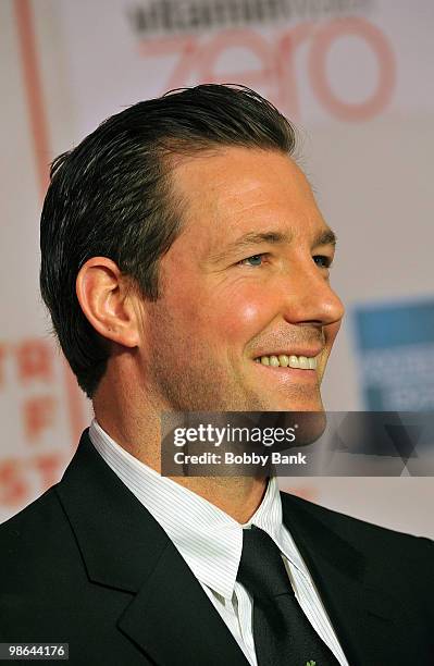 Edward Burns attends the "Nice Guy Johnny" premiere during the 9th Annual Tribeca Film Festival at Borough of Manhattan Community College on April...
