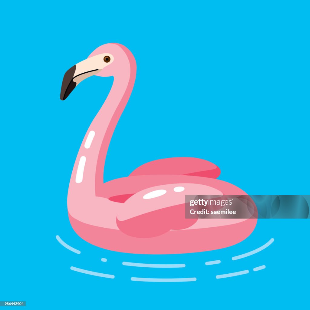 Flamingo Float