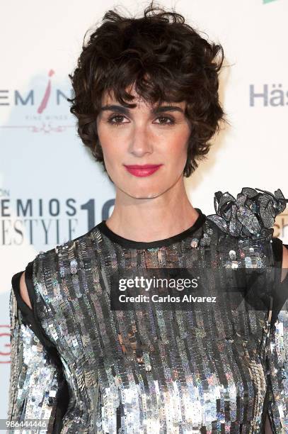 Actress Paz Vega attends the 'Lifestyle' Awards 2018 on June 28, 2018 in Madrid, Spain.