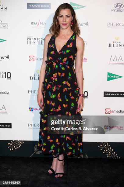 Model Ines Sainz attends the 'Lifestyle' Awards 2018 on June 28, 2018 in Madrid, Spain.
