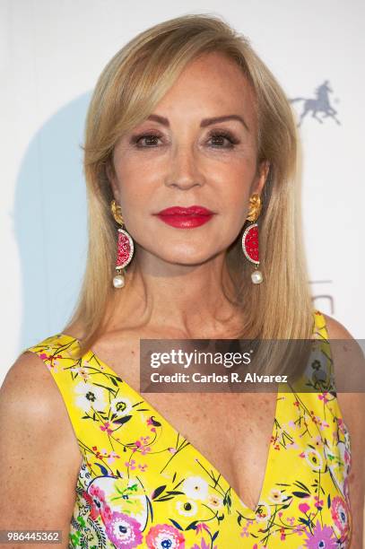 Carmen Lomana attends the 'Lifestyle' Awards 2018 on June 28, 2018 in Madrid, Spain.