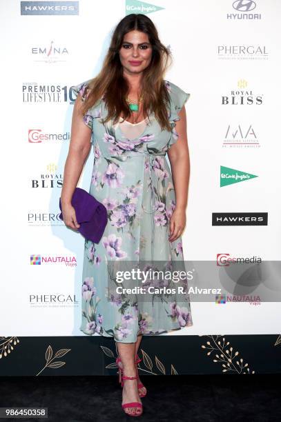 Marisa Jara attends the 'Lifestyle' Awards 2018 on June 28, 2018 in Madrid, Spain.