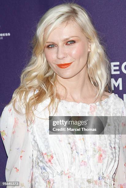 Kirsten Dunst attends Shorts:'Between The Lines' during the 2010 Tribeca Film Festival at Village East Cinema on April 23, 2010 in New York, New York.