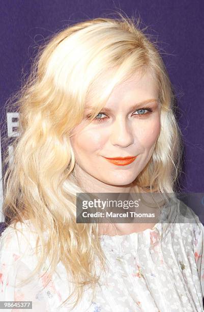 Kirsten Dunst attends Shorts:'Between The Lines' during the 2010 Tribeca Film Festival at Village East Cinema on April 23, 2010 in New York, New York.