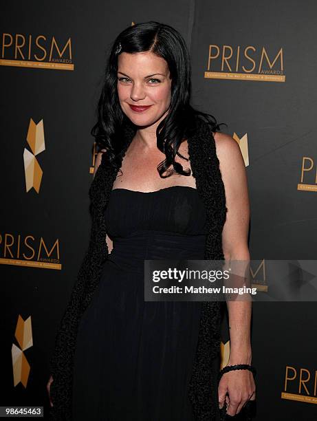 Actress Pauley Perrette arrives at the 14th Annual PRISM Awards at the Beverly Hills Hotel on April 22, 2010 in Beverly Hills, California.