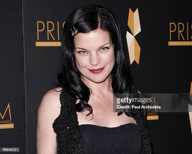 Actress Pauley Perrette arrives at the 2010 PRISM Awards at Beverly Hills Hotel on April 22, 2010 in Beverly Hills, California.