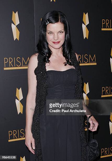 Actress Pauley Perrette arrives at the 2010 PRISM Awards at Beverly Hills Hotel on April 22, 2010 in Beverly Hills, California.
