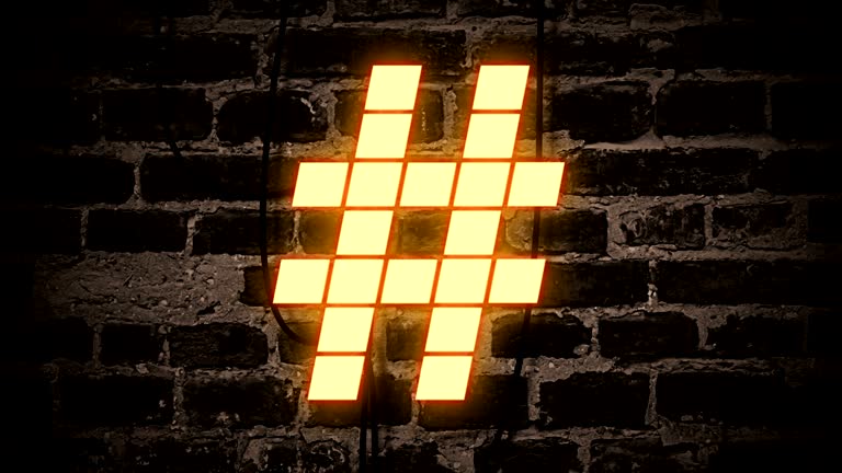 306 Hash Sign Stock Videos, Footage, & 4K Video Clips - Getty Images