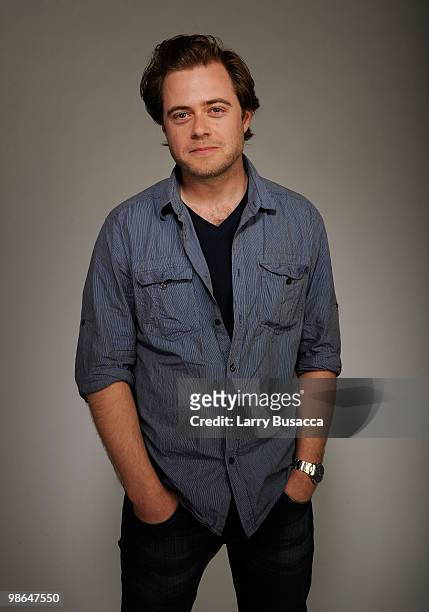 Actor Rory Keenan from the film "Zonad" attends the Tribeca Film Festival 2010 portrait studio at the FilmMaker Industry Press Center on April 24,...