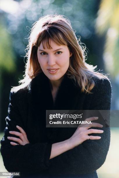 La chanteuse québécoise Martine Mai en février 1999 en France.