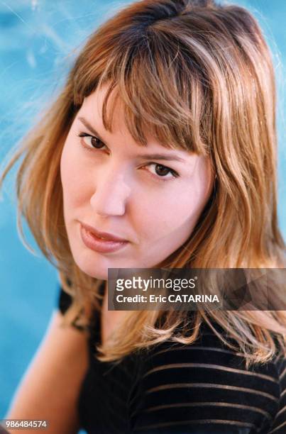 La chanteuse québécoise Martine Mai en février 1999 en France.