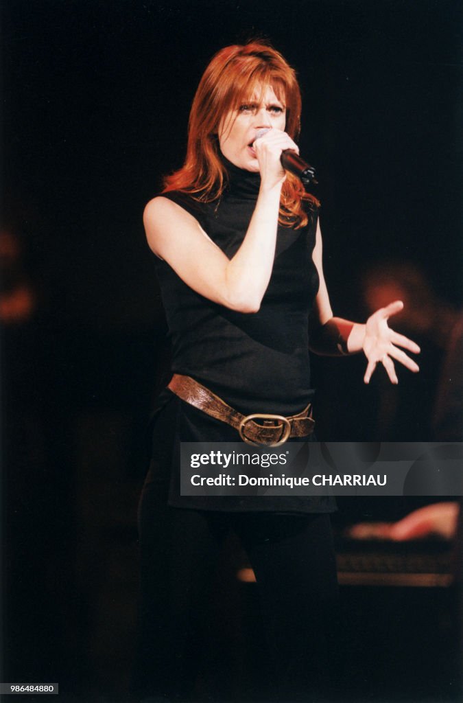 Axelle Red en concert au Palais des Congrès le 16 novembre 1998 à ...