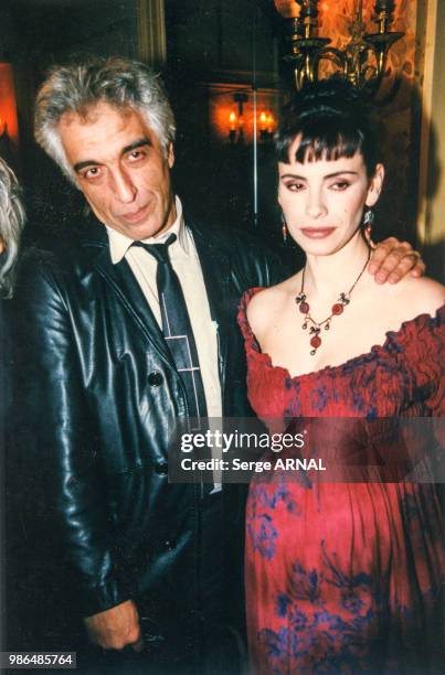 Gérard Darmon et Mathilda May aux Victoires de la Musique le 10 février 1997 à Paris, France.