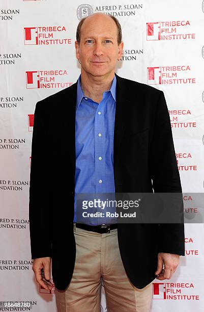 Doron Webber, program director for Aldred P. Sloan Foundatio attends the Sloan/Tribeca Talks after "Memento" during the 2010 Tribeca Film Festival at...