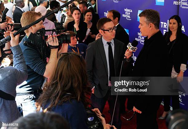 Actor Ray Liotta attends the premiere of "Snowmen" during the 2010 Tribeca Film Festival at the School of Visual Arts Theater on April 24, 2010 in...