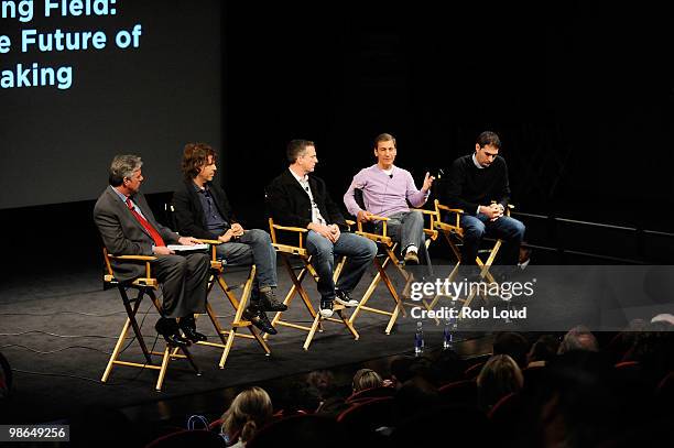 S Chris Connelly, writer/director Brett Morgen, Writer Bill Simmons, director/producer Mike Tollin and ESPN Films executive producer Connor Schell...