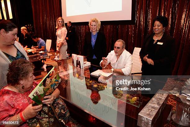 Songwriter Emilio Estefan attends the celebrity author series "Friends and Authors" book signing at Foxwoods Resort Casino on April 24, 2010 in...