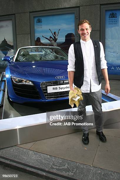 Will Young attends the Audi sponsored Cinderella Ballet at The Royal Opera House on April 24, 2010 in London, England.