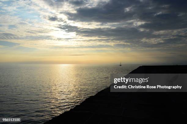 the maybe comes to whitehaven - copeland england stock pictures, royalty-free photos & images