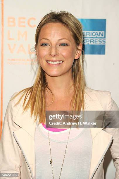 Actress Anastasia Griffith attends the premiere of "Open House" during the 2010 Tribeca Film Festival at the Clearview Chelsea Cinemas on April 24,...