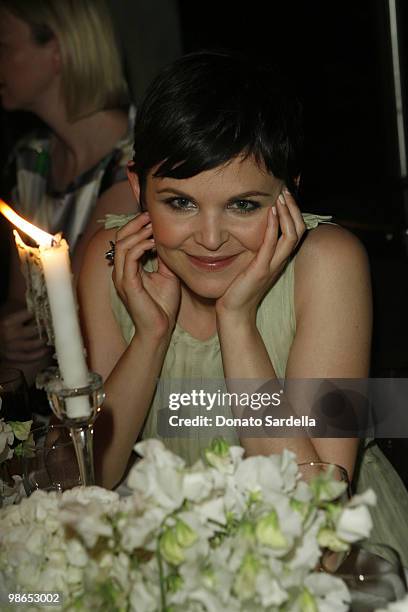 Attends the Dior 5th Annual Hollywood Glamour dinner held at Chateau Marmont on March 4, 2010 in Hollywood, California.