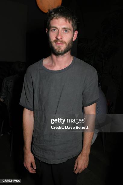 Sean Hart attends London dinner to celebrate the Persol SS/18 Good Point, Well Made Live Series hosted by Jefferson Hack and Brandon Flynn at...