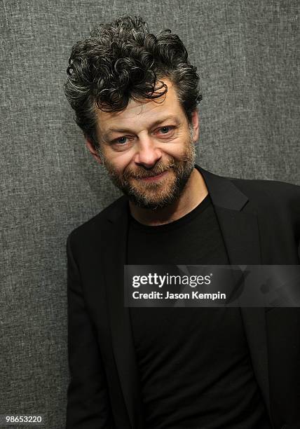 Actor Andy Serkis attends the "Sex & Drugs & Rock & Roll" after party during the 2010 Tribeca Film Festival at Breslin Bar and Dining Room on April...