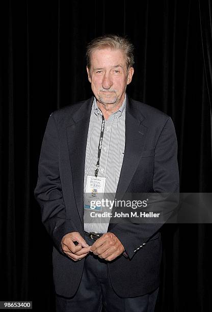 Political Activist Tom Hayden attends the Los Angeles Times Festival of Books on the Campus of UCLA on April 24, 2010 in Westwood, California.