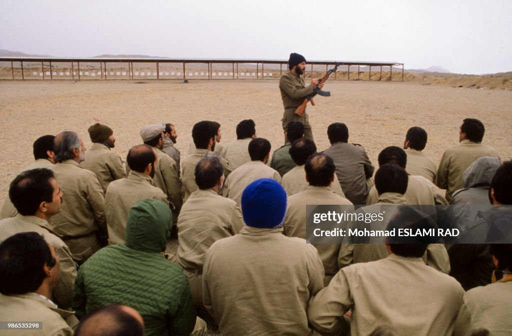 Entraînement de l'armée iranienne