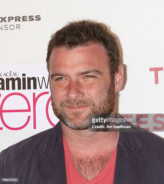Actor Liev Schreiber attends the "Every Day" premiere during the 9th Annual Tribeca Film Festival at the Tribeca Performing Arts Center on April 24,...