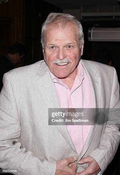 Brian Dennehy attends the "Every Day" premiere after party during the 9th Annual Tribeca Film Festival at 675 Bar on April 24, 2010 in New York City.