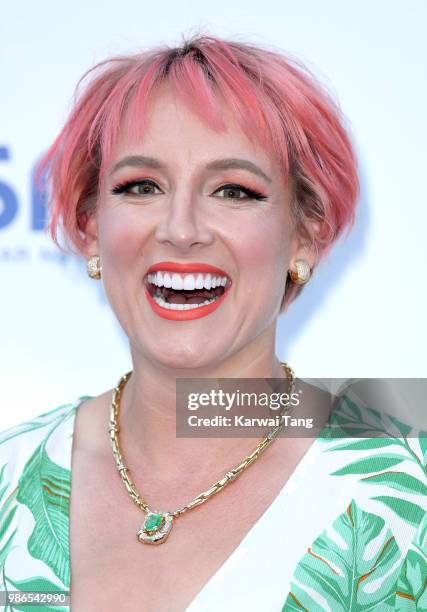 Bethanie Mattek-Sands attends the WTA's 'Tennis On The Thames' evening reception at Bernie Spain Gardens South Bank on June 28, 2018 in London,...