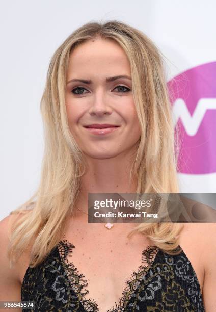 Elina Svitolina attends the WTA's 'Tennis On The Thames' evening reception at Bernie Spain Gardens South Bank on June 28, 2018 in London, England.