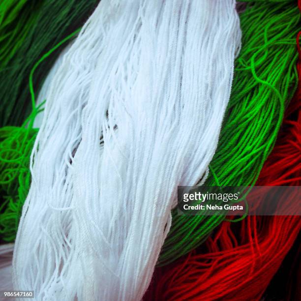 colorful knitting yarn - neha gupta stock pictures, royalty-free photos & images