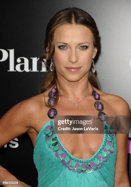 Edyta Sliwinska attends the premiere of "The Back-Up Plan" at Regency Village Theatre on April 21, 2010 in Westwood, California.