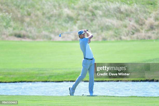 Victor PEREZ of France during the HNA French Open on June 28, 2018 in Saint-Quentin-en-Yvelines, France.