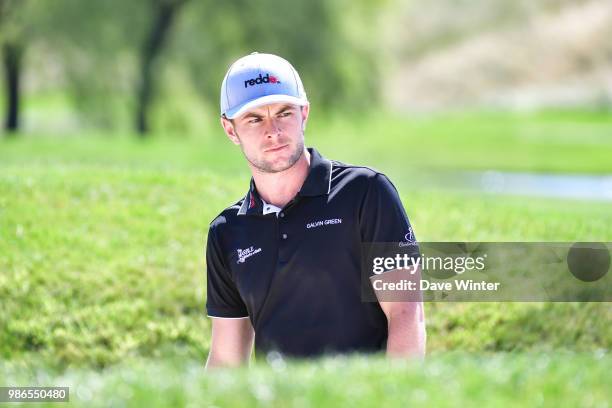 Laurie CANTER of England during the HNA French Open on June 28, 2018 in Saint-Quentin-en-Yvelines, France.