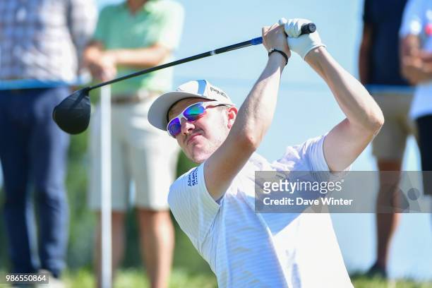 Connor SYME of Scotland during the HNA French Open on June 28, 2018 in Saint-Quentin-en-Yvelines, France.