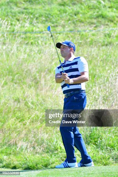 Sergio GARCIA of Spain during the HNA French Open on June 28, 2018 in Saint-Quentin-en-Yvelines, France.