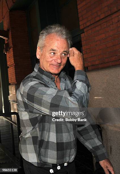 Actor Bill Murray attends The Kristen Ann Carr Fund's "A Night to Remember" Gala at the Tribeca Grill on April 24, 2010 in New York City.