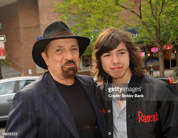 Felix Cavaliere and fan attend The Kristen Ann Carr Fund's "A Night to Remember" Gala at the Tribeca Grill on April 24, 2010 in New York City.