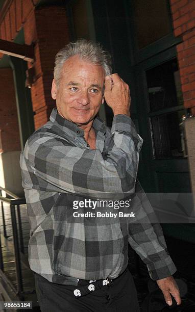 Actor Bill Murray attends The Kristen Ann Carr Fund's "A Night to Remember" Gala at the Tribeca Grill on April 24, 2010 in New York City.