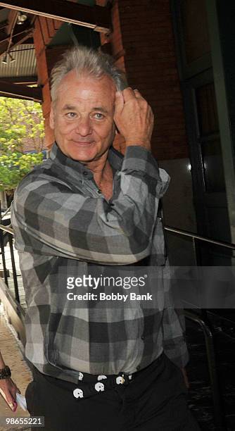 Actor Bill Murray attends The Kristen Ann Carr Fund's "A Night to Remember" Gala at the Tribeca Grill on April 24, 2010 in New York City.