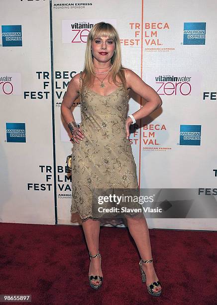 Actress Meital Dohan attends the premiere of 'Monogomy' during the 2010 Tribeca Film Festival at the Tribeca Performing Arts Center on April 24, 2010...