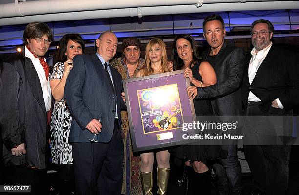 Exclusive* Dave Marsh, Steven Van Zandt, Maureen Van Zandt, Barbara Carr and Bruce Springsteen attend The Kristen Ann Carr Fund's annual fundraiser...