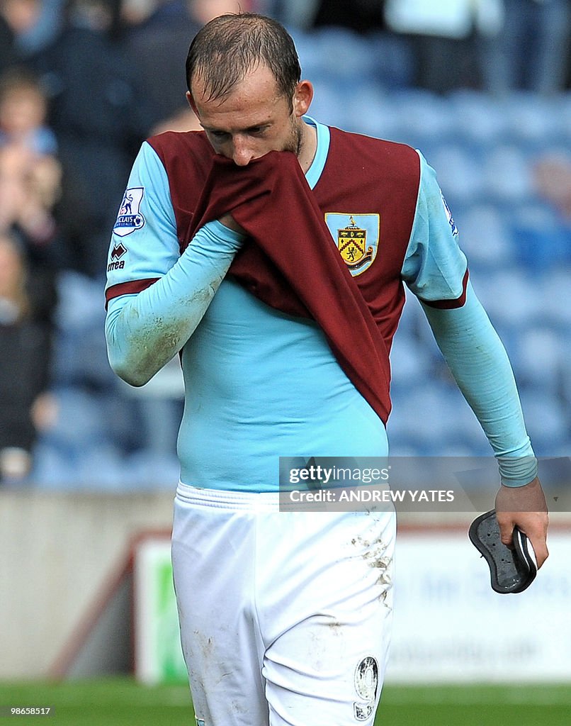 Burnley's Scottish forward Steven Fletch