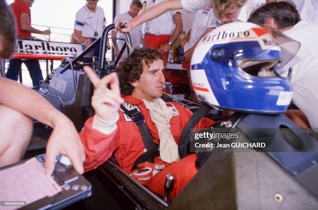 Alain Prost en 1988